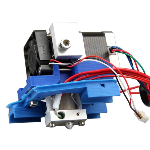 ABS Metal 3D Printer Kits , 0.35mm Nozzle Assembled Filament Extruder