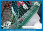 High Security PVC Coated Chain Link Fence For Baseball Fields / Park / Highway