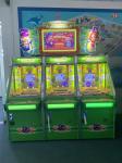 Metal Joker Magician Ticket Arcade Games Coin Pusher Game Machine