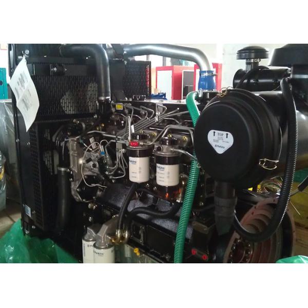 Perkins Engine Diesel Open Type Genset , 80kw 100kva Water Cooled Generator