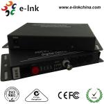 2CH BNC Connector HDMI Over Fiber Optic Extender Half Duplex SM / MM