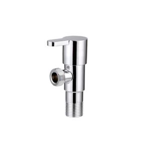 Wholesale SUS201 Polishing Angle Cock Valve Rotating Joint Bathroom Angle Valve from china suppliers