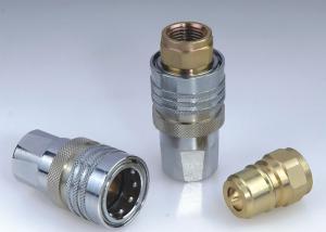 Wholesale Steel Hydraulic Quick Connect Couplings , TEMA TH Type Quick Disconnect Hydraulic from china suppliers