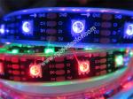 IP65 waterproof half silicone tube led strip sk9822