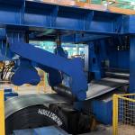 Metal Coil Cut Steel Sheet Machine Coil Leveling Slitting Line Cutting Speed 15