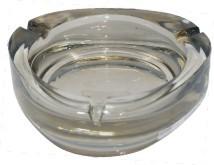 Wholesale Round Crystal Glass Hotel Ashtrays Contemporary Style from china suppliers