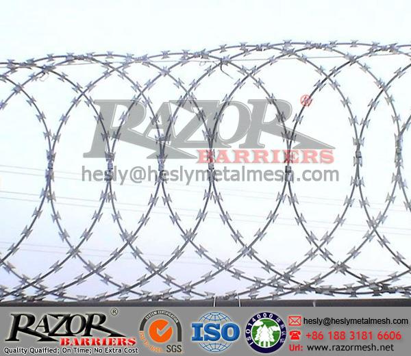 flat wrap razor wire mesh