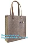 Grocery Bags Reusable Eco Shopping Bags Large Made By Felt Fabric Produce Bags