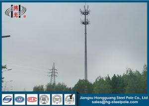 Wholesale Q235 Steel Conical Antenna Pole For Broadcasting , Transmission Tower from china suppliers
