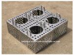 FILTER BOXES FOR BALLAST TANK FH-150A JIS F7206-SUCTION-ROSE BOX STRAINERS STRUM