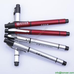 Wholesale two head pen,highlighter+ball pen, two tip plastic gift pen from china suppliers