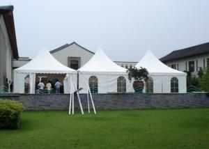 Wholesale Anti Rust Aluminum Pagoda Tent -30 To 70 Centigrade Temperature Resistance from china suppliers