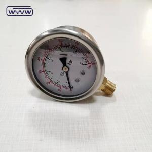 Wholesale wholesale new customized oil filled pressure gauge 10 bar from china suppliers