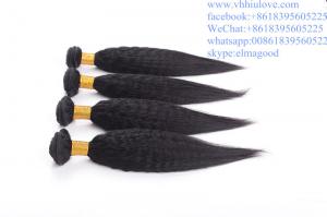 Wholesale factory price Hair Weaves For Black Women Brazilian 6a kinky straight hair weaving from china suppliers