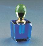 Crystal Classical Blue Perfume Bottle