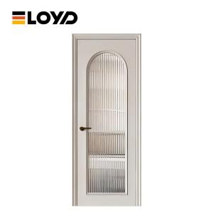 Wholesale Reinforced Wood Glass French Door Swing Readymade OEM from china suppliers