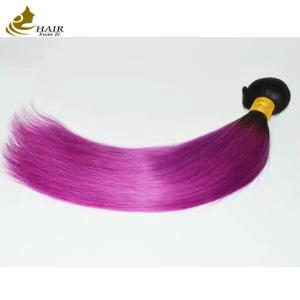 Wholesale Soft Pink Ombre Weaving Hair Extensions Straight Bundles from china suppliers