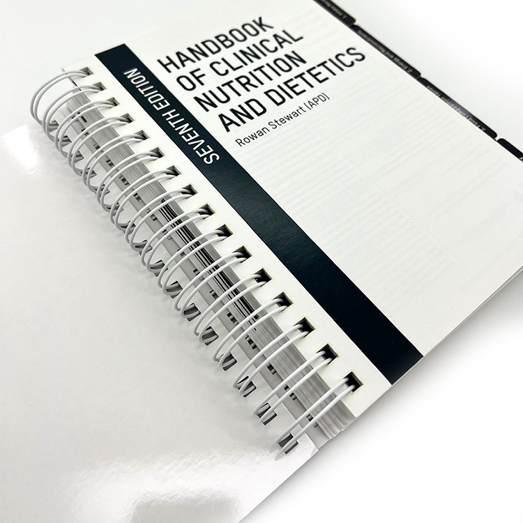 Custom Handbook Spiral Notebook Printing With Index Tabs
