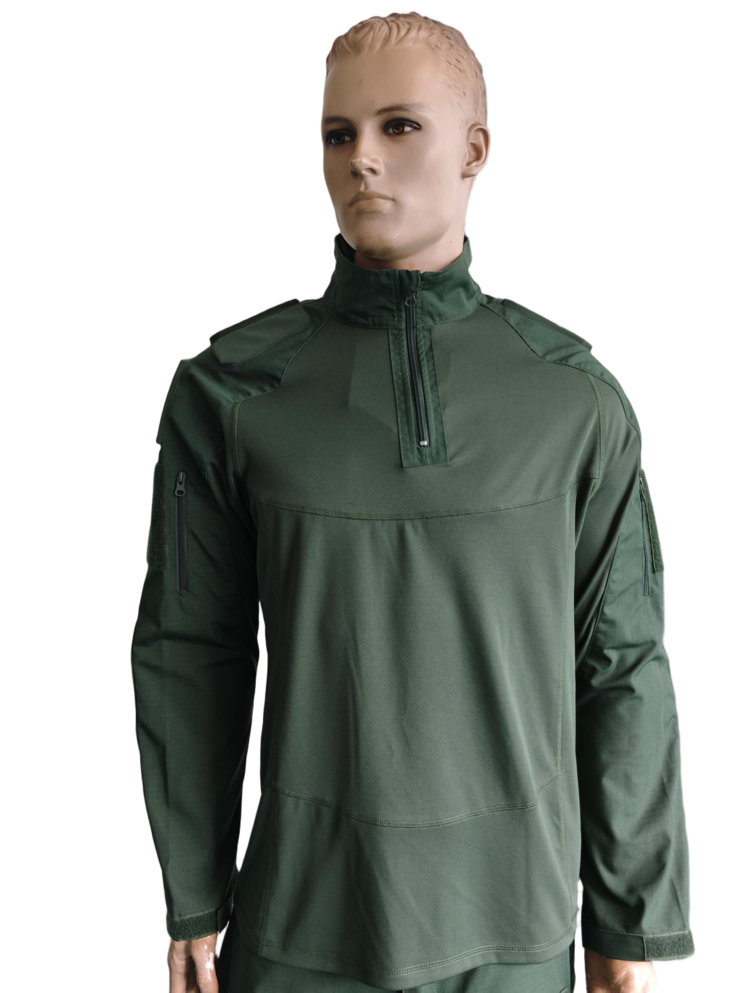 Green Frog Style Multi Purpose Tactical Training Uniform Set Long Sleeve Tactical Uniform for Men