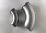 Galvanized Steel Long Radius 45 Degree Dust Extraction Pipe Bends For Ductwork