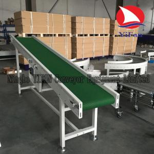 Wholesale Inclined Belt Conveyor for elevating cartons,bags from china suppliers