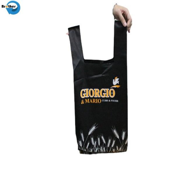 Custom Laser Golden Embossed PP Laminated Non Woven Fabric Handle Shopping Bag