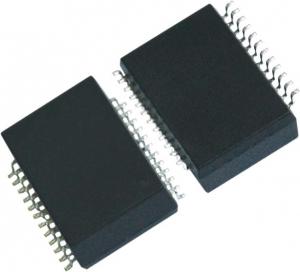 Wholesale 24P Lan Magnetics 10 / 100 / 1000 Base - T Transformers Single Port Surface Mount from china suppliers
