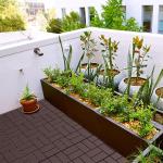 Outdoor Rubber Paver Tiles All Weather Use, Waterproof Pavers For Pool Balcony