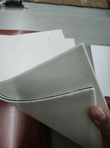 Wholesale Plastic Card Lamination Pad Woolen Felt Cushion Pad 3mm High Temperature Resistance from china suppliers