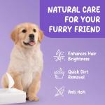 Disposable Pet Body Wash Paper Fragrant Scent For Dogs Soft Touch Bathroom