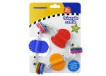 Food Grade Plastic Rattle Toys For Infants , Baby Teethers And Soothers