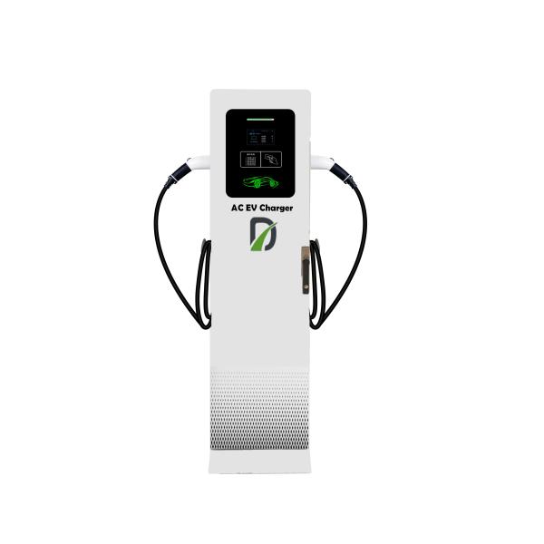 Floor Stand DC Commercial Ev Charging Station Type 2 Electric Car Charger