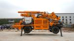 Travelling Speed 0 - 20km/H Robotic Shotcrete Machine 4 Wheels Driving /