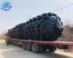 Length 9m Diameter 4.5m 80kPa Pneumatic Rubber Fender