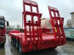 12R22.5 Tire Q235 Heavy Duty Semi Trailer 80 Ton CCC With Mechanical Ladder