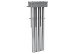 316 Stainless Steel Tube Over The Side Immersion Heaters For Electroplating Tank