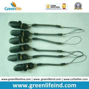 Wholesale Plastic Customized Green Expandable Coil Key Holder W/Alligator Clip from china suppliers