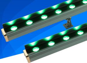 Wholesale 18W 24W LED wall washer lamp outdoor waterproof linear light floor spot lights external wall with glare-shield from china suppliers