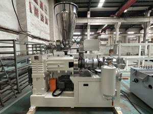 Wholesale Automatic PVC Profile Board Extruder For Wood Plastic Composite Door Frame from china suppliers