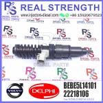 22218106 22717954 Diesel Fuel Injector BEBE5L14101 For VOVLO MD16 US14