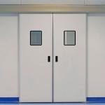 Automatic High Speed Cleanroom Door Polymer Air Tight Sliding Door