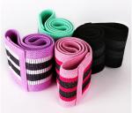 Ultra Stretchable TPE Heavy Fabric Resistance Bands Pink 25in