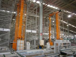 Wholesale 500kg~1500kg ASRS Warehouse Automated Rack Storage Customized Size from china suppliers