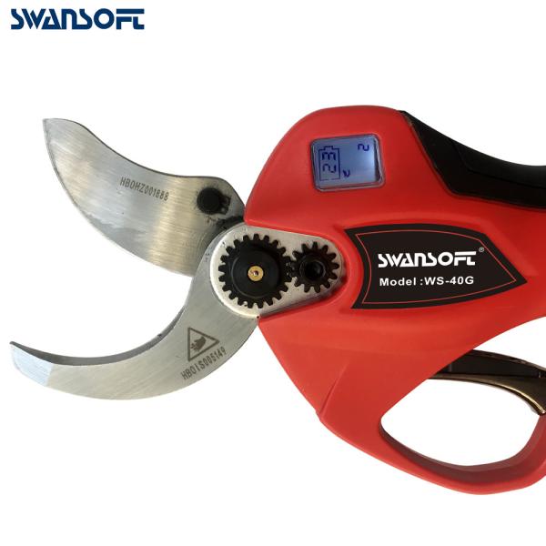 Swansoft New Designed Li-ion Battery Powered Tree Branch Cutting 4.0CM Electric