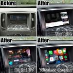 GPS Navigation NISSAN Multimedia Interface Android Carplay 1.8G For Infiniti G37