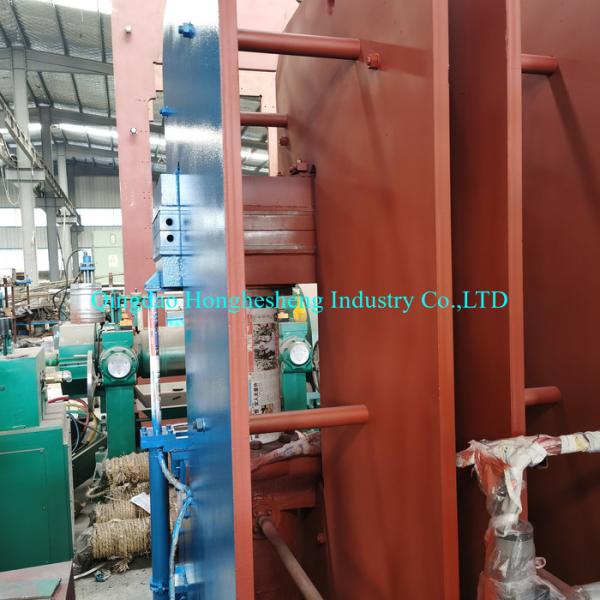 Q235 Material Plates Tyre Tread Vulcanizing Press Frame Type