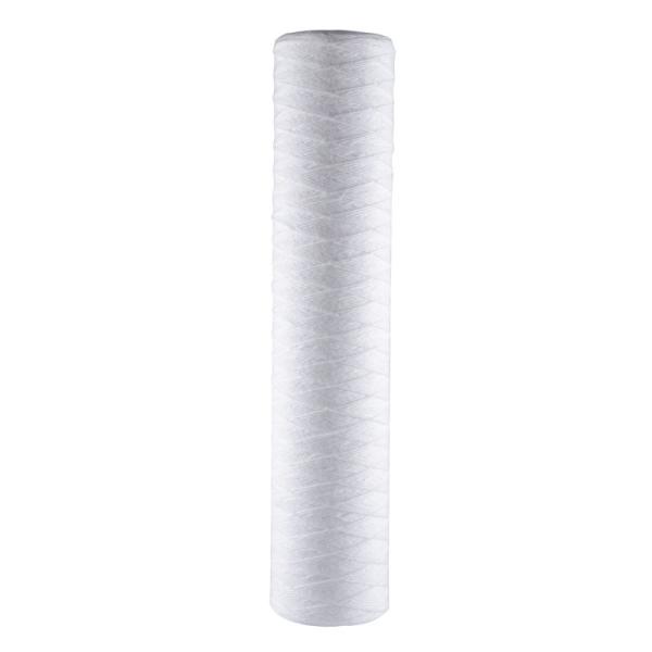 Machinery Repair Shops Cotton Spiral Wound Filter Cartridges 10 Micron 20inch