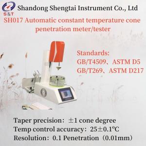 Wholesale Resolution 0.1 Penetration 0.01mm Grease Cone Needle Penetration Meter Machine Cone 102.5±0.05g from china suppliers