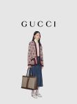 Leather GUCCI Ophidia Ladies Branded Shoulder Bag Shopping Tote