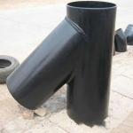 Stainless Steel Carbon Steel Seamless ASME ASTM Pipe Fittings Oblique Tee Custom